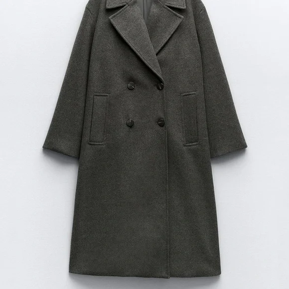 Soft oversized coat - Picture 2 of 11